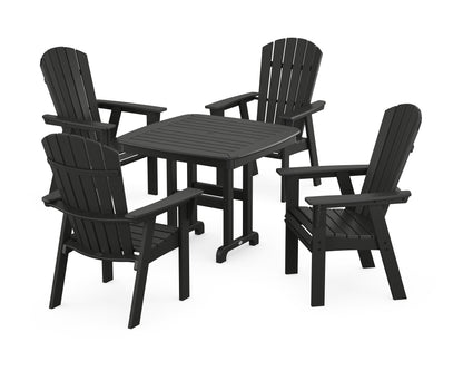 Nautical Curveback Adirondack 5-Piece Dining Set
