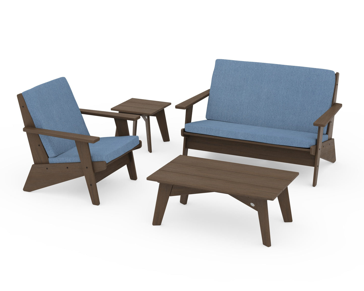 Riviera Modern Lounge 4-Piece Set