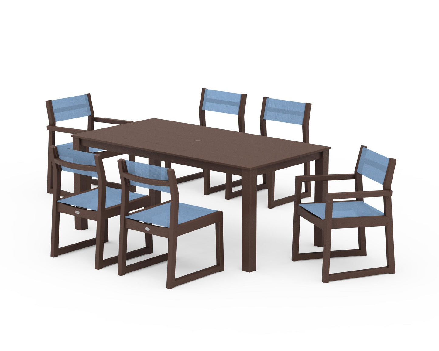 EDGE Sling 7-Piece Parsons Dining Set
