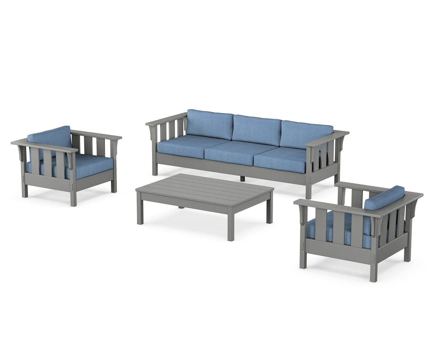 Acadia 4-Piece Deep Seating Set with Sofa