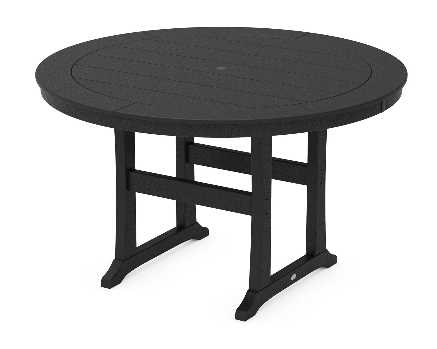 Nautical Trestle 60" Round Counter Table