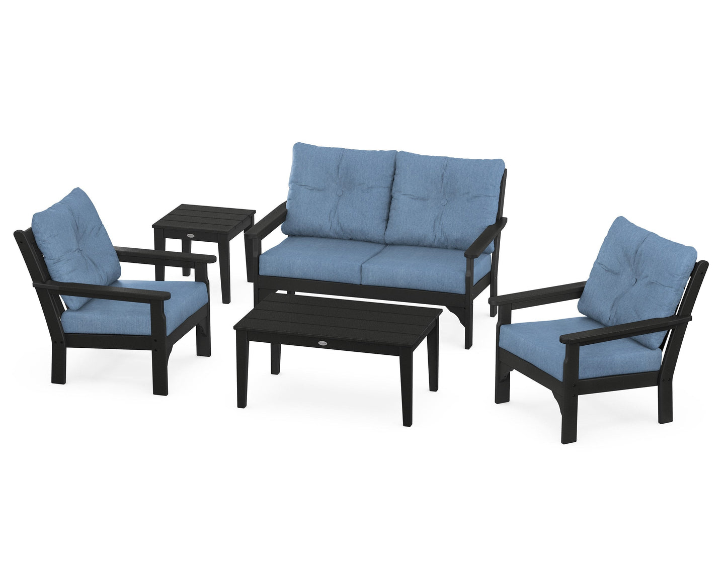 Vineyard 5-Piece Deep Seating Set