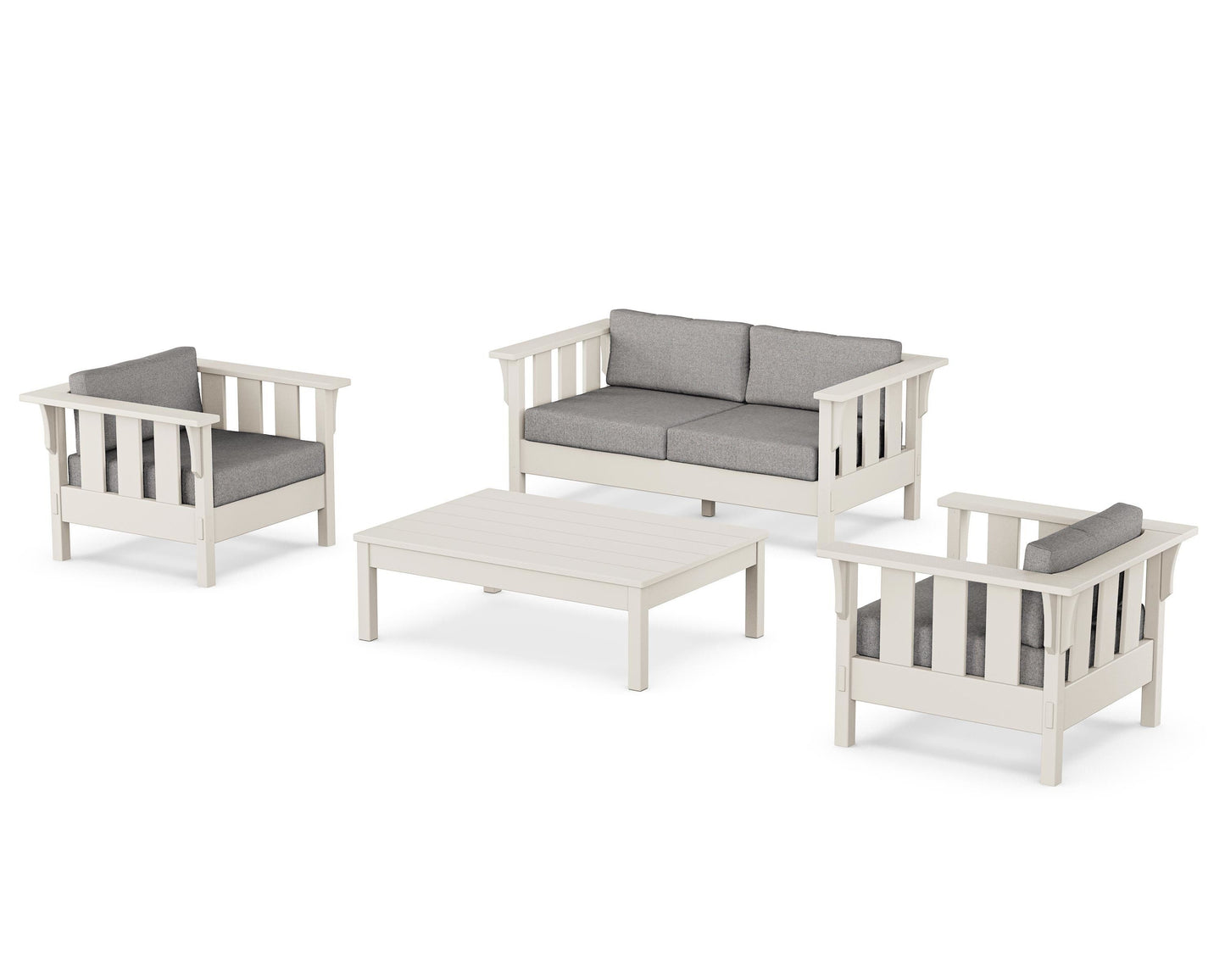 Acadia 4-Piece Deep Seating Set with Loveseat