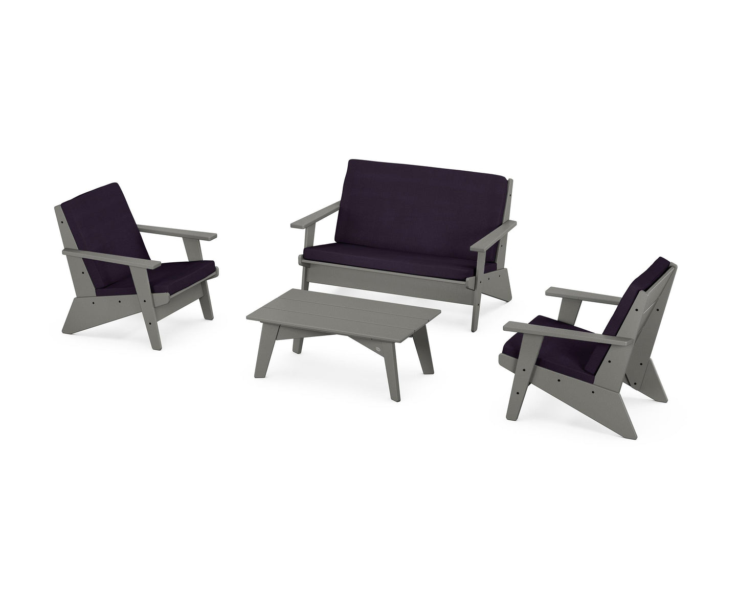 Riviera Modern Lounge 4-Piece Set