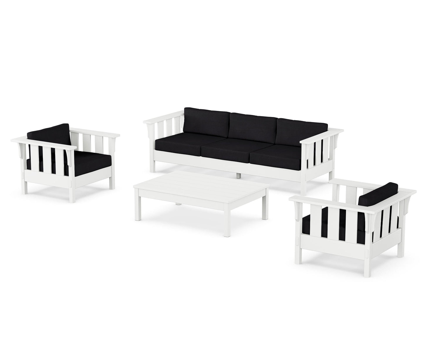 Acadia 4-Piece Deep Seating Set with Sofa