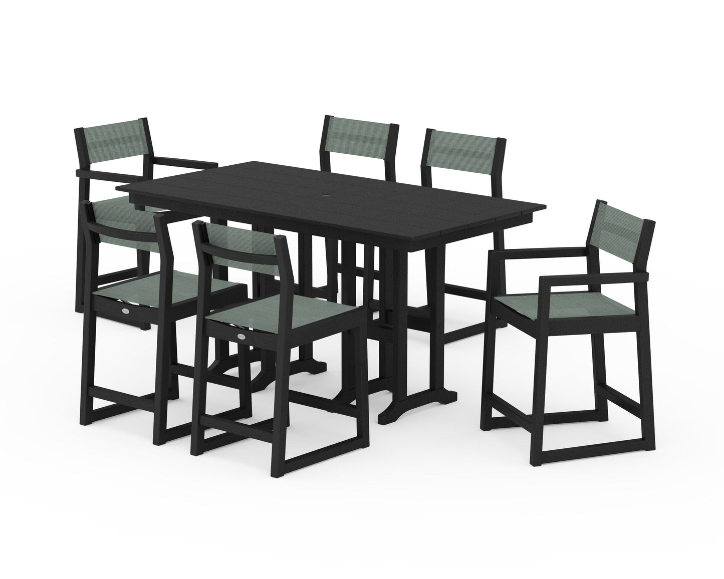 EDGE Sling 7-Piece Farmhouse Counter Set