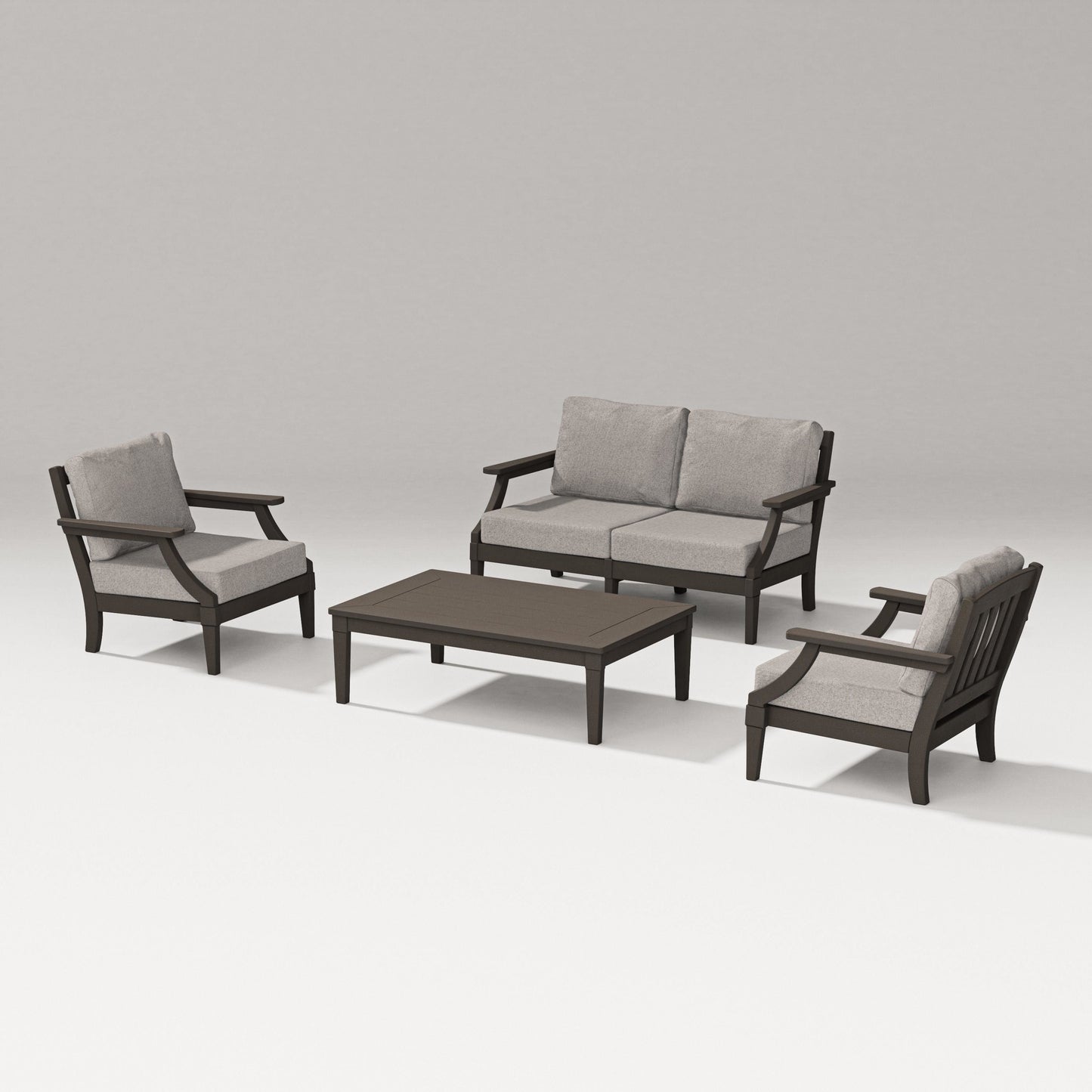 Estate Lounge 4-Piece Loveseat Set