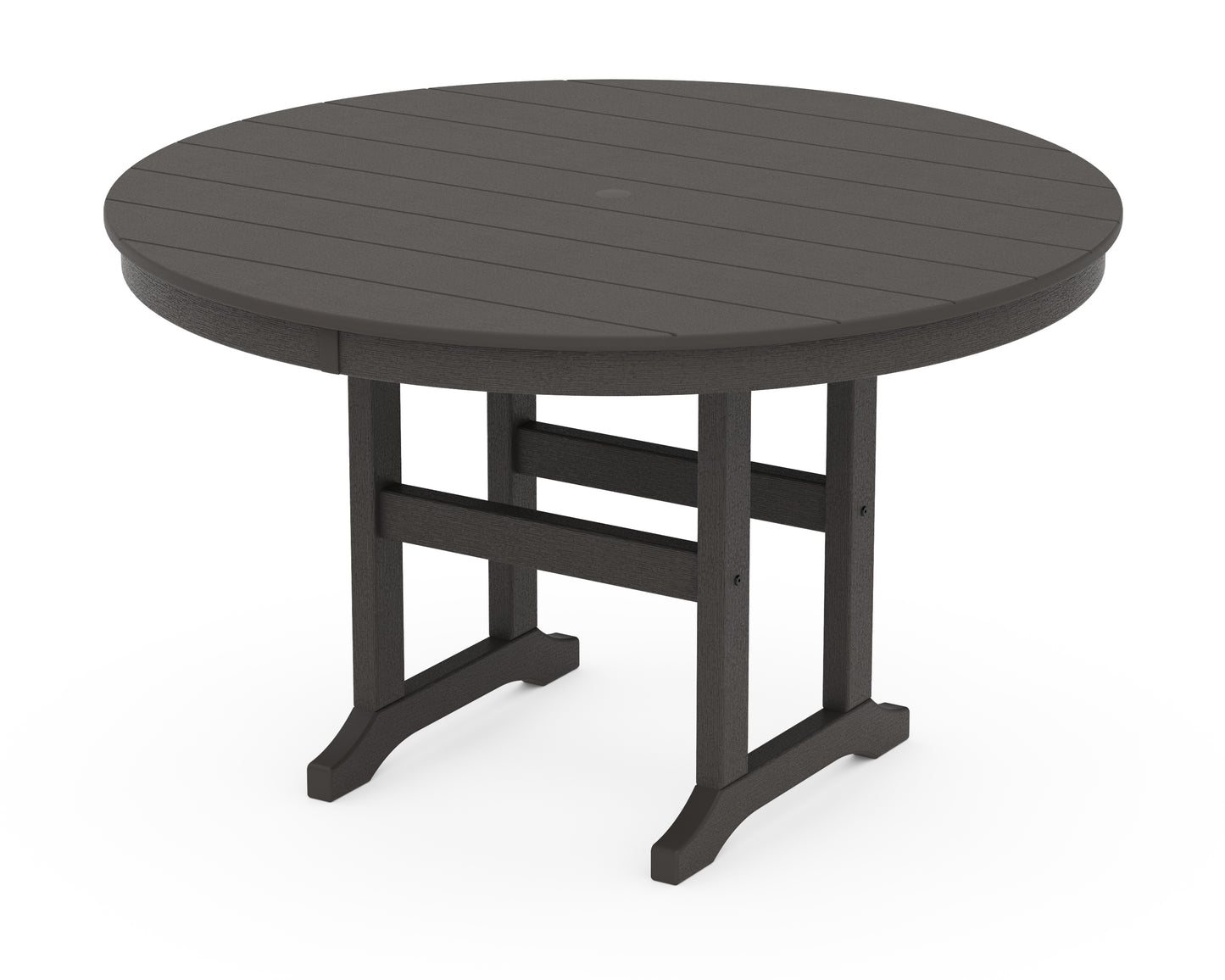 48" Round Farmhouse Dining Table