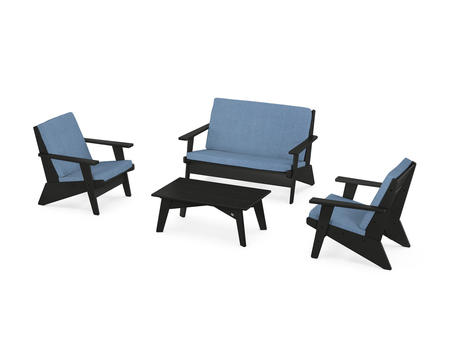Riviera Modern Lounge 4-Piece Set