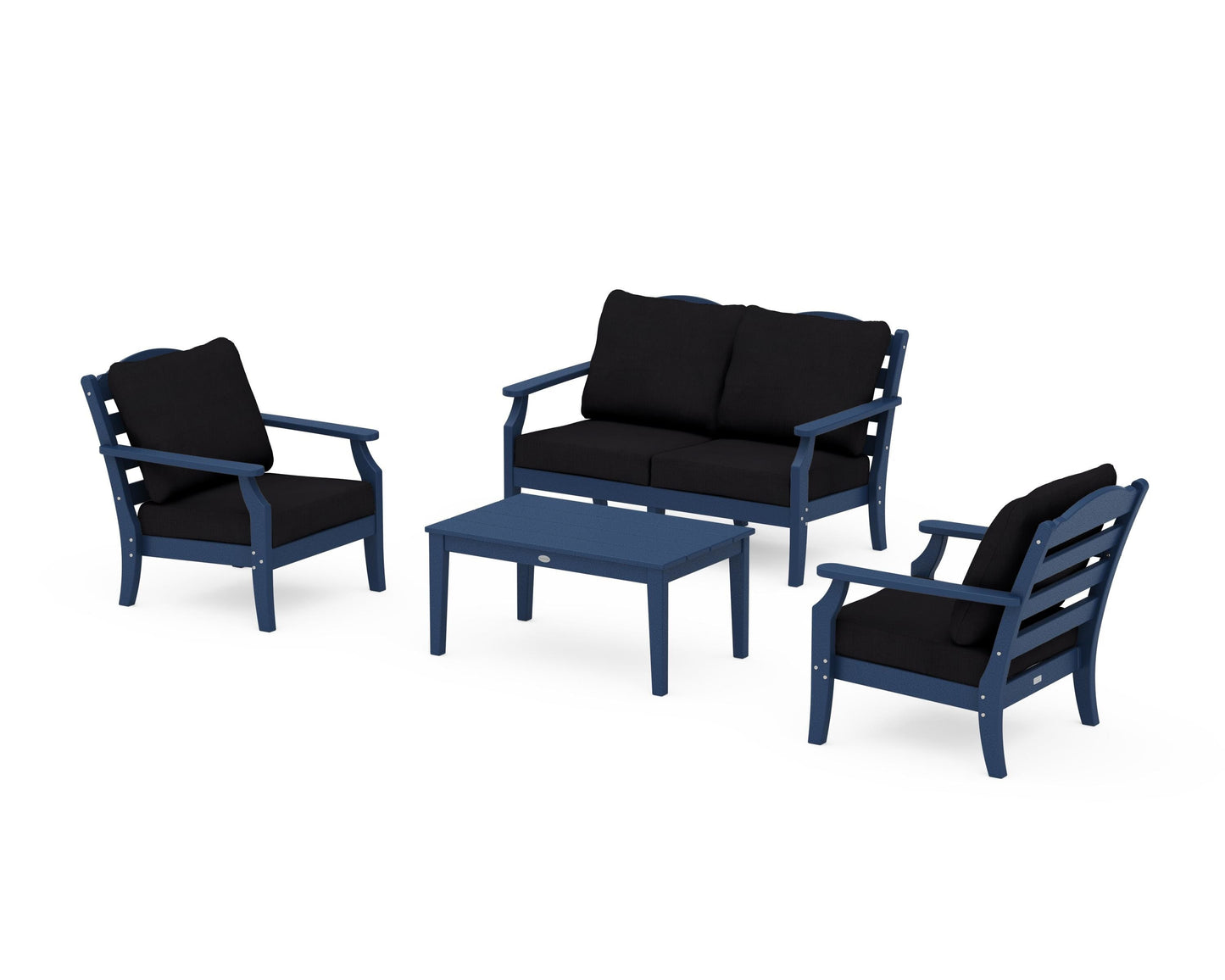 Savannah 4-Piece Deep Seating Set with Loveseat