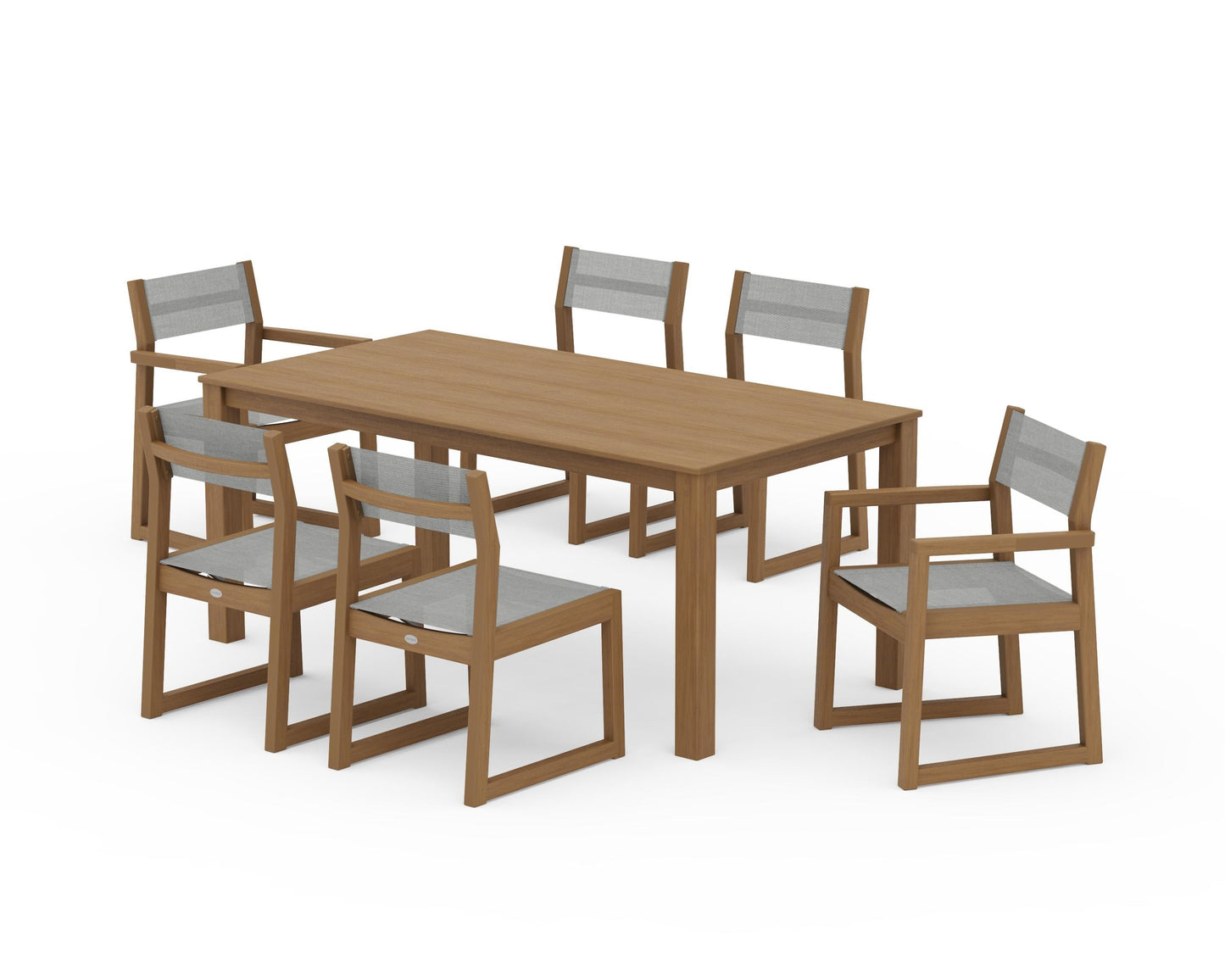 EDGE Sling 7-Piece Parsons Dining Set