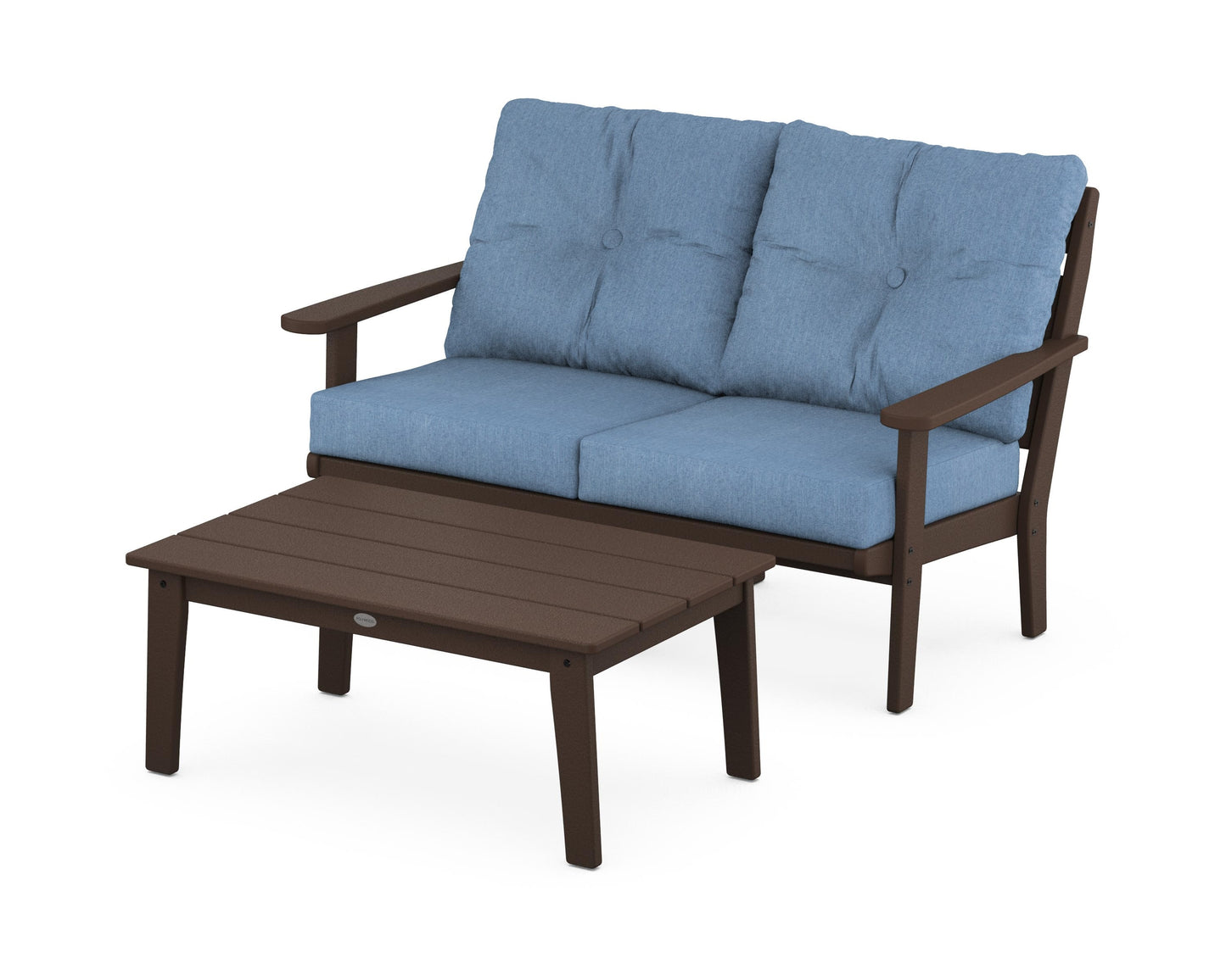 Lakeside 2-Piece Lounge Loveseat Set