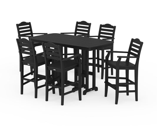 Savannah Arm Chair 7-Piece Bar Set