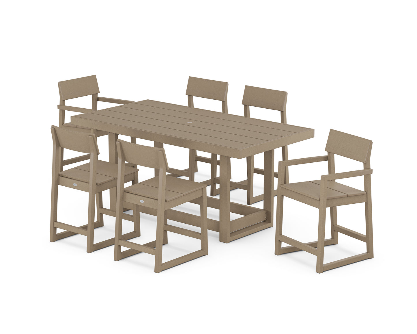 EDGE 7-Piece Counter Table Set