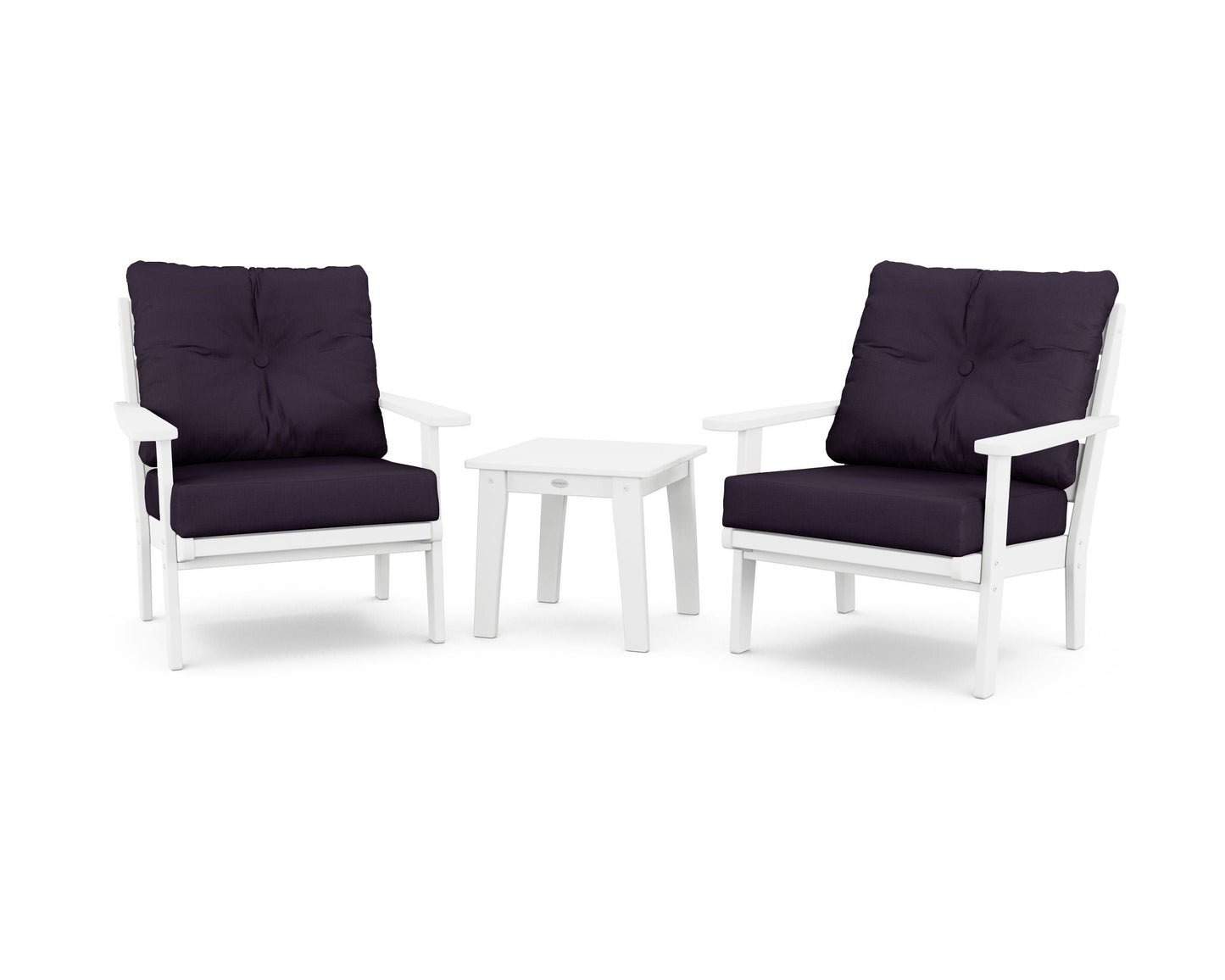 Lakeside 3-Piece Deep Seating Chair Set