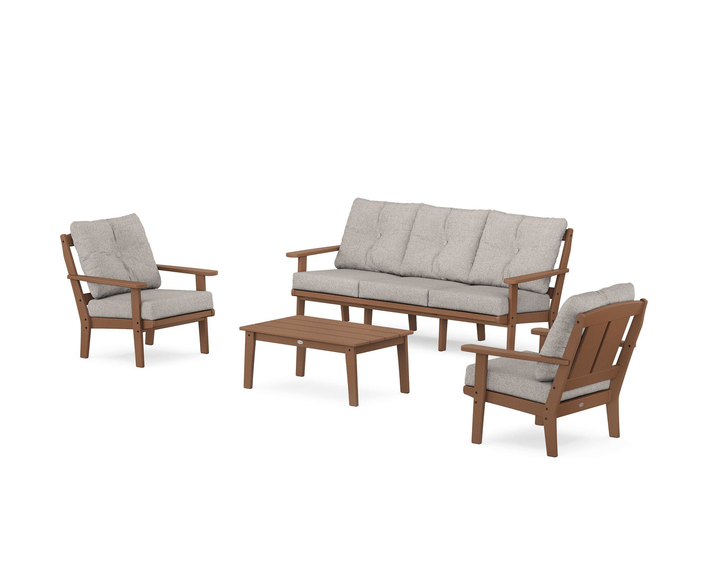 Mission 4-Piece Deep Seating Set with Sofa