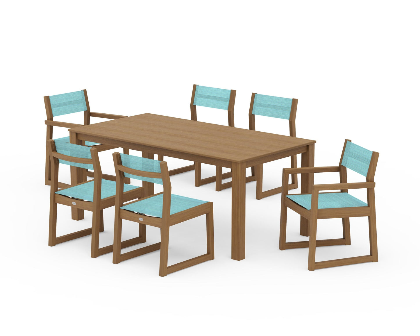 EDGE Sling 7-Piece Parsons Dining Set