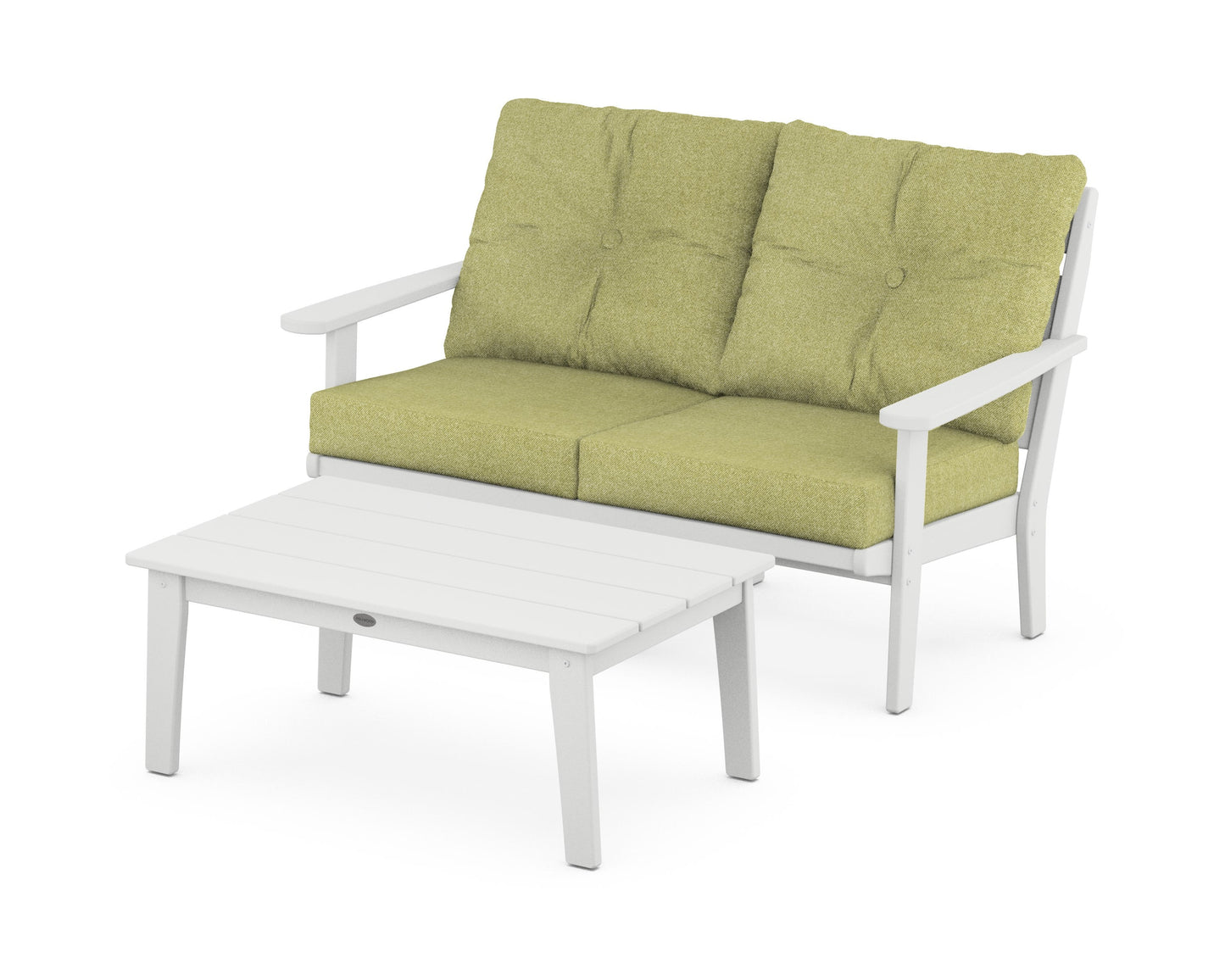 Lakeside 2-Piece Lounge Loveseat Set