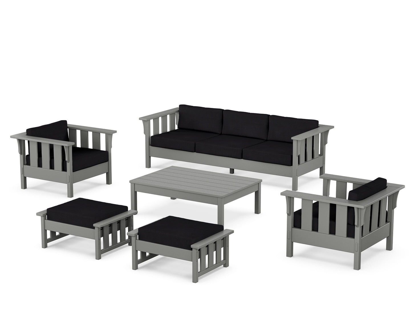 Acadia 6-Piece Lounge Sofa Set