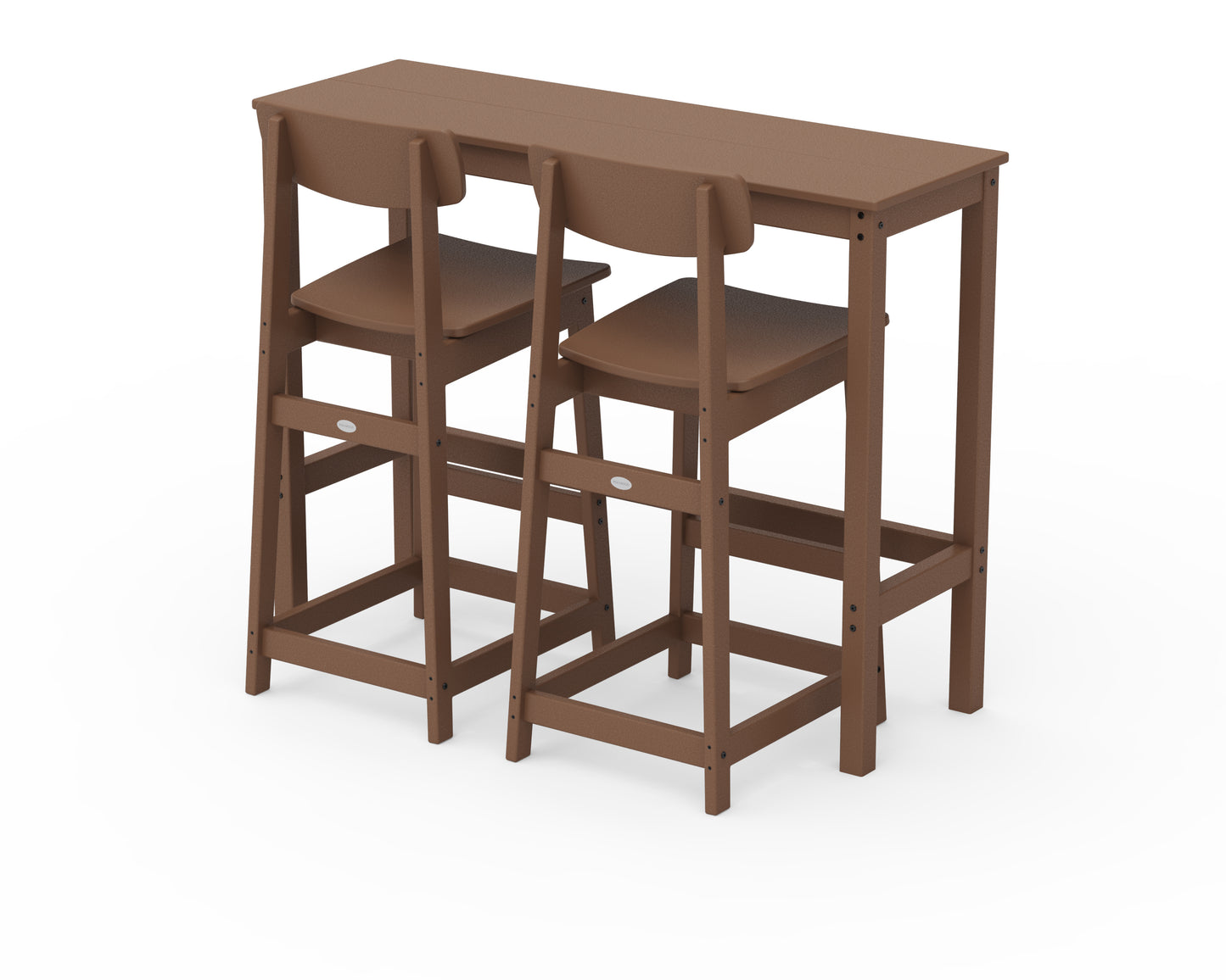 Modern Studio Urban Bar Chair 3-Piece Balcony Set