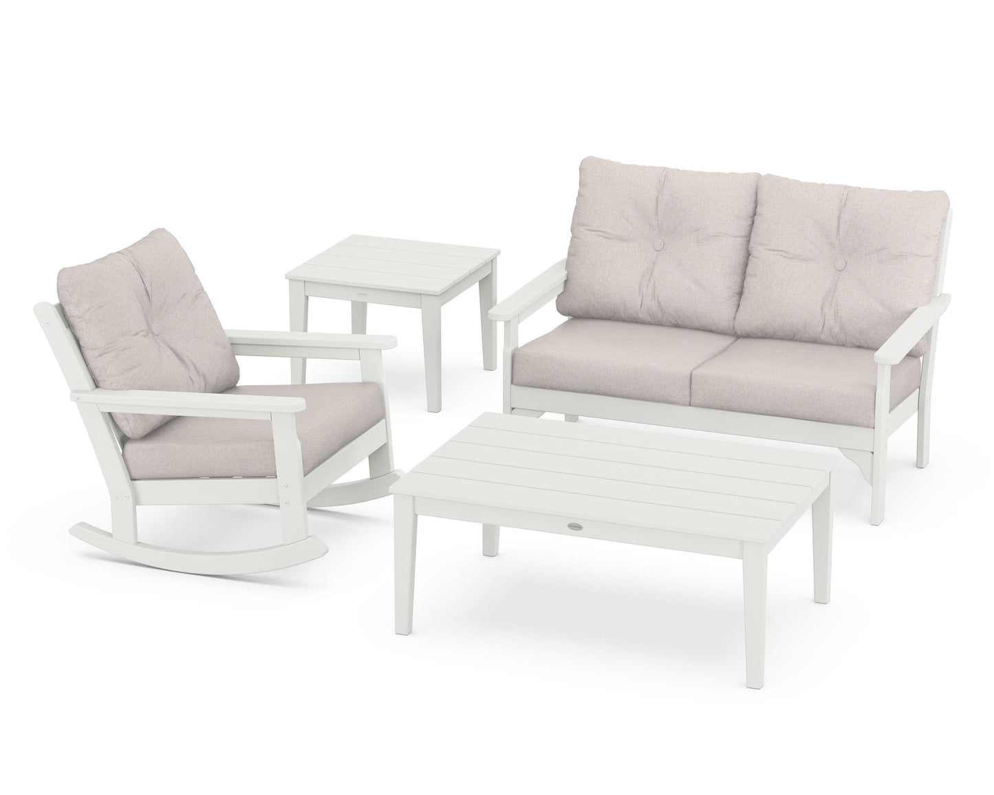 Vineyard 4-Piece Deep Seating Rocker Set