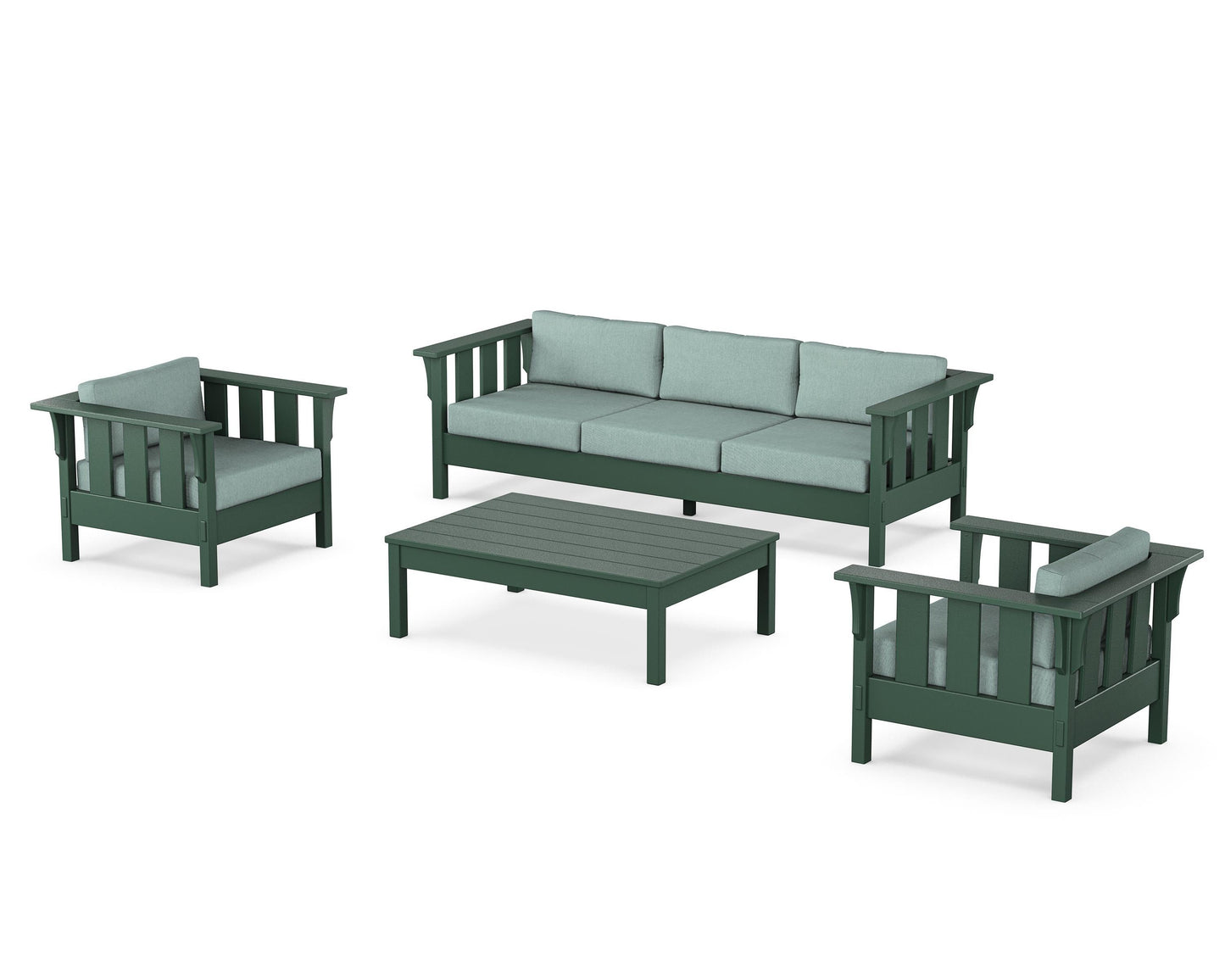 Acadia 4-Piece Deep Seating Set with Sofa