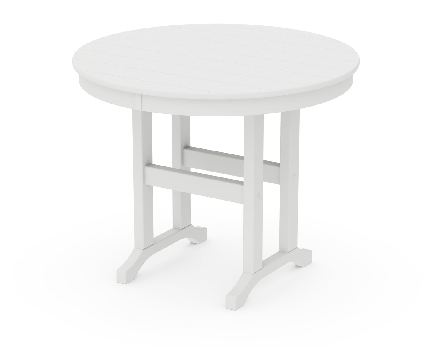 36" Round Farmhouse Dining Table