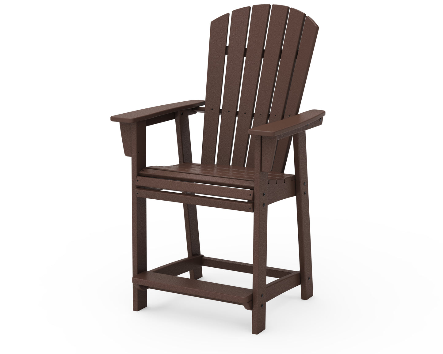 Nautical Curveback Adirondack Counter Chair