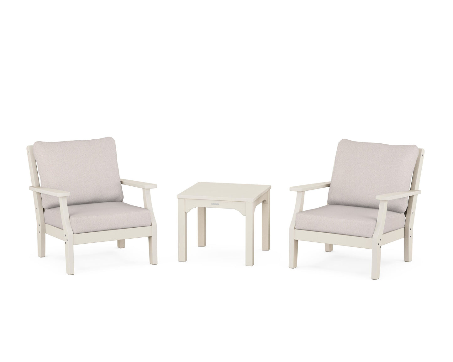 Chinoiserie 3-Piece Deep Seating Set