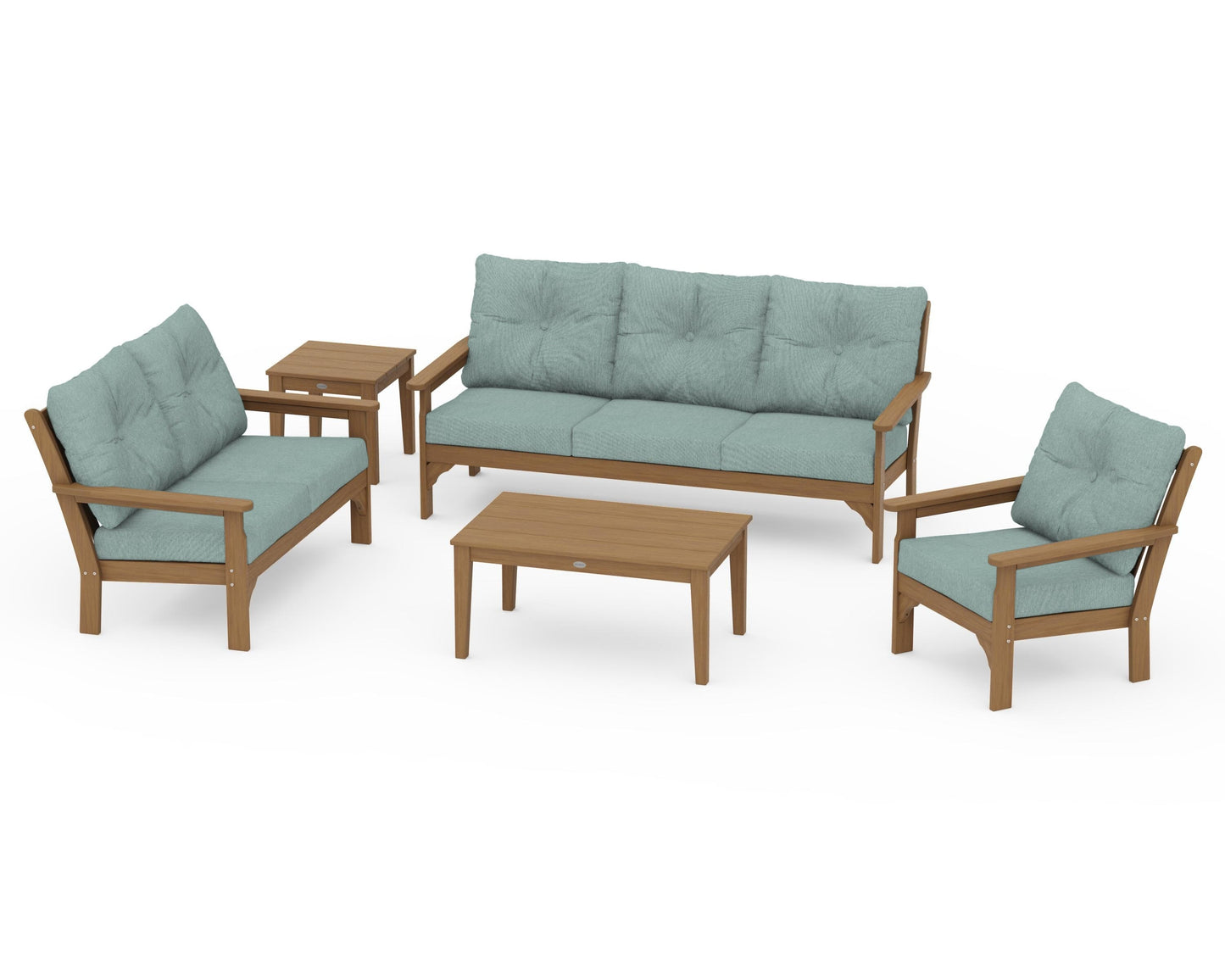 Vineyard 5 Piece Deep Seating Set