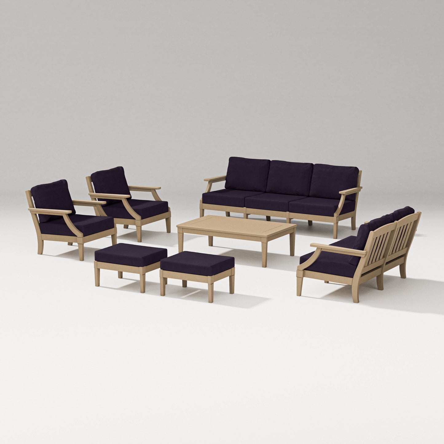 Estate 7-Piece Lounge Sofa Set