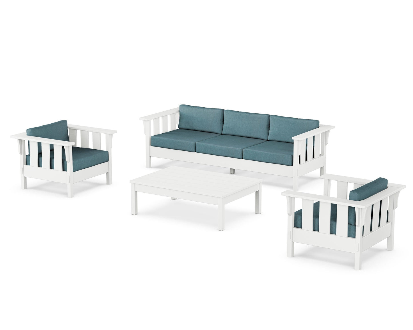 Acadia 4-Piece Deep Seating Set with Sofa