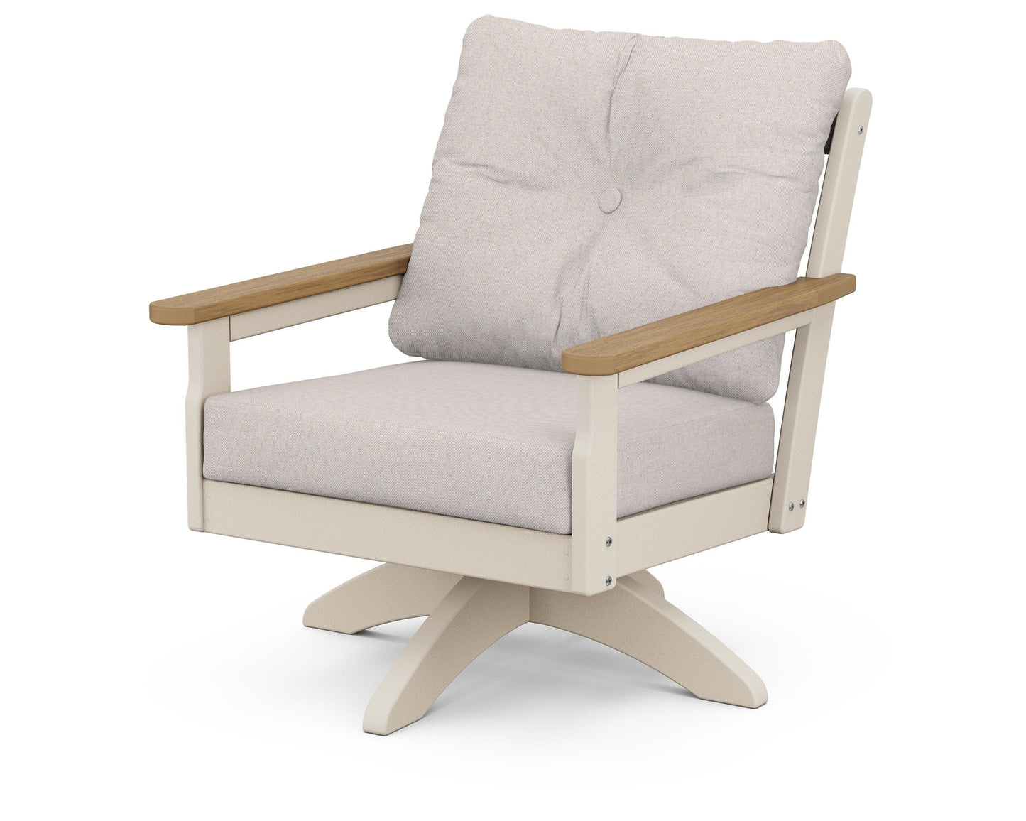 Vineyard Deep Seating Swivel Chair