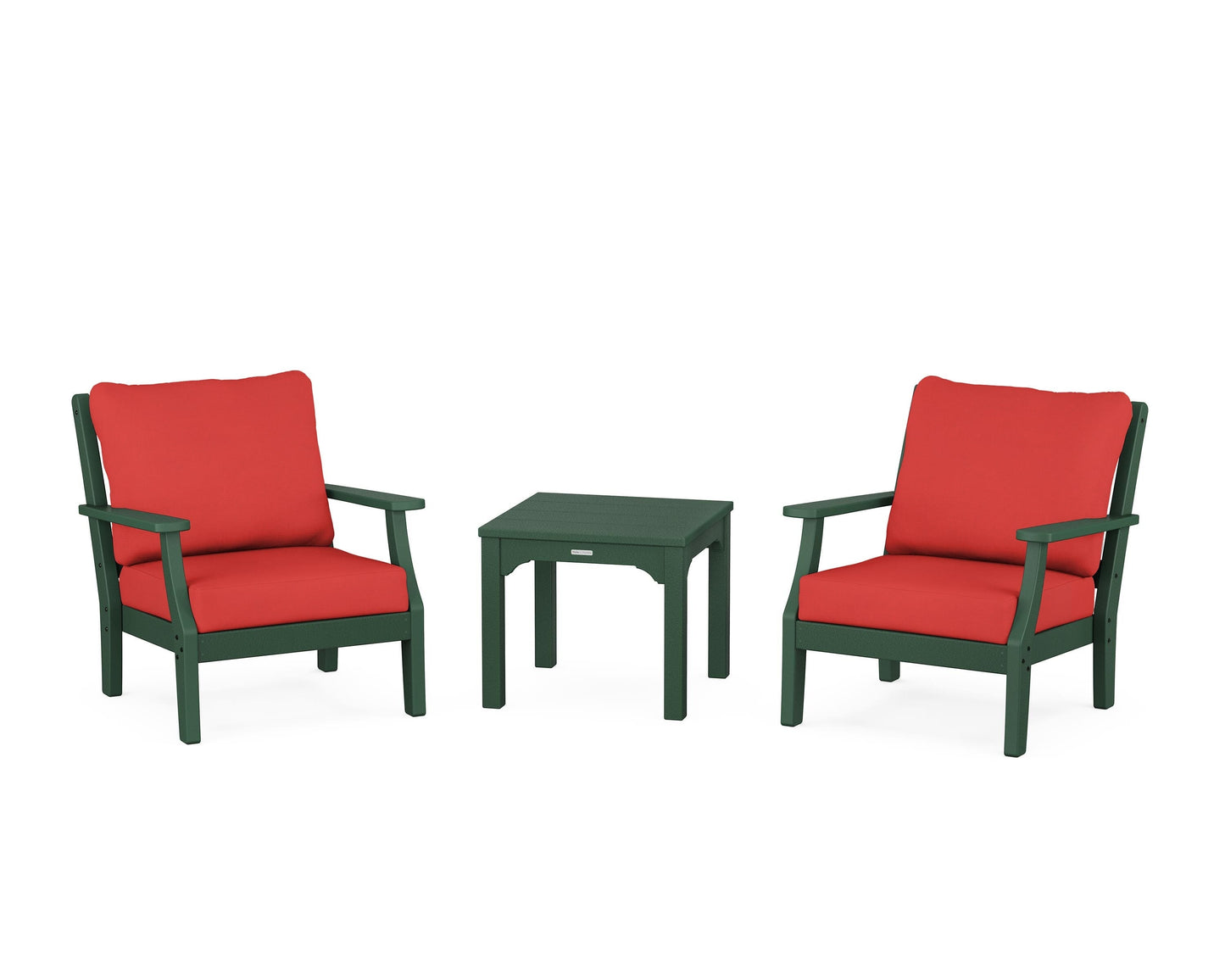 Chinoiserie 3-Piece Deep Seating Set