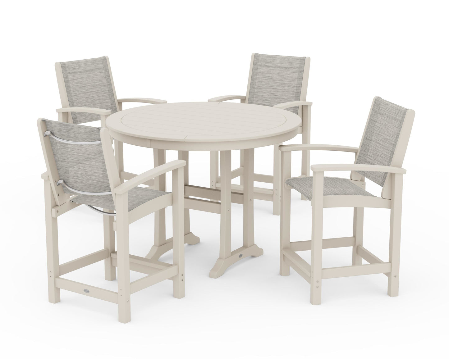 Coastal 5-Piece Counter Set
