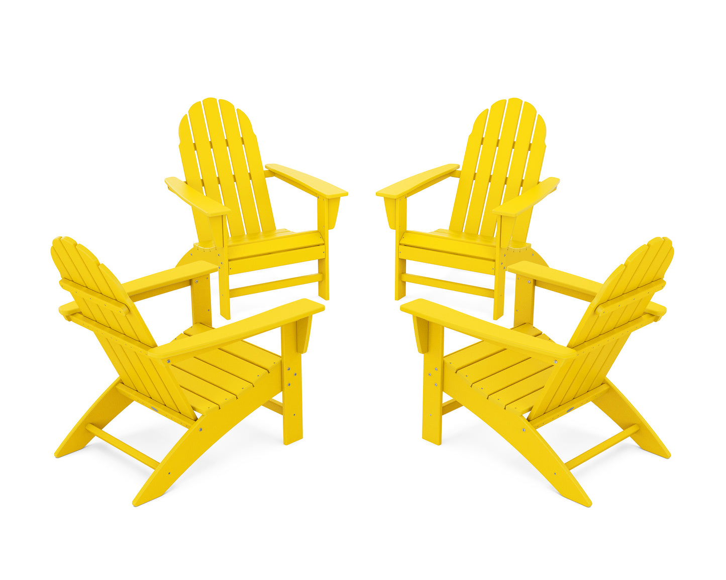 Vineyard 4-Piece Adirondack Conversation Set