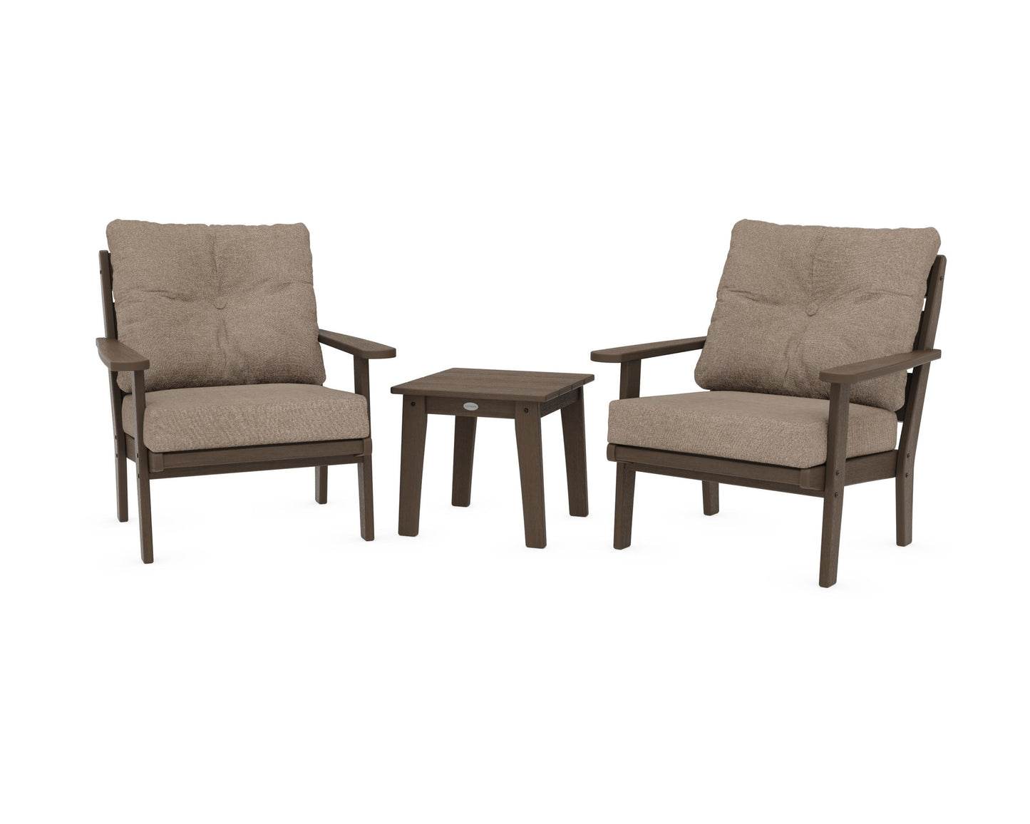 Lakeside 3-Piece Deep Seating Chair Set