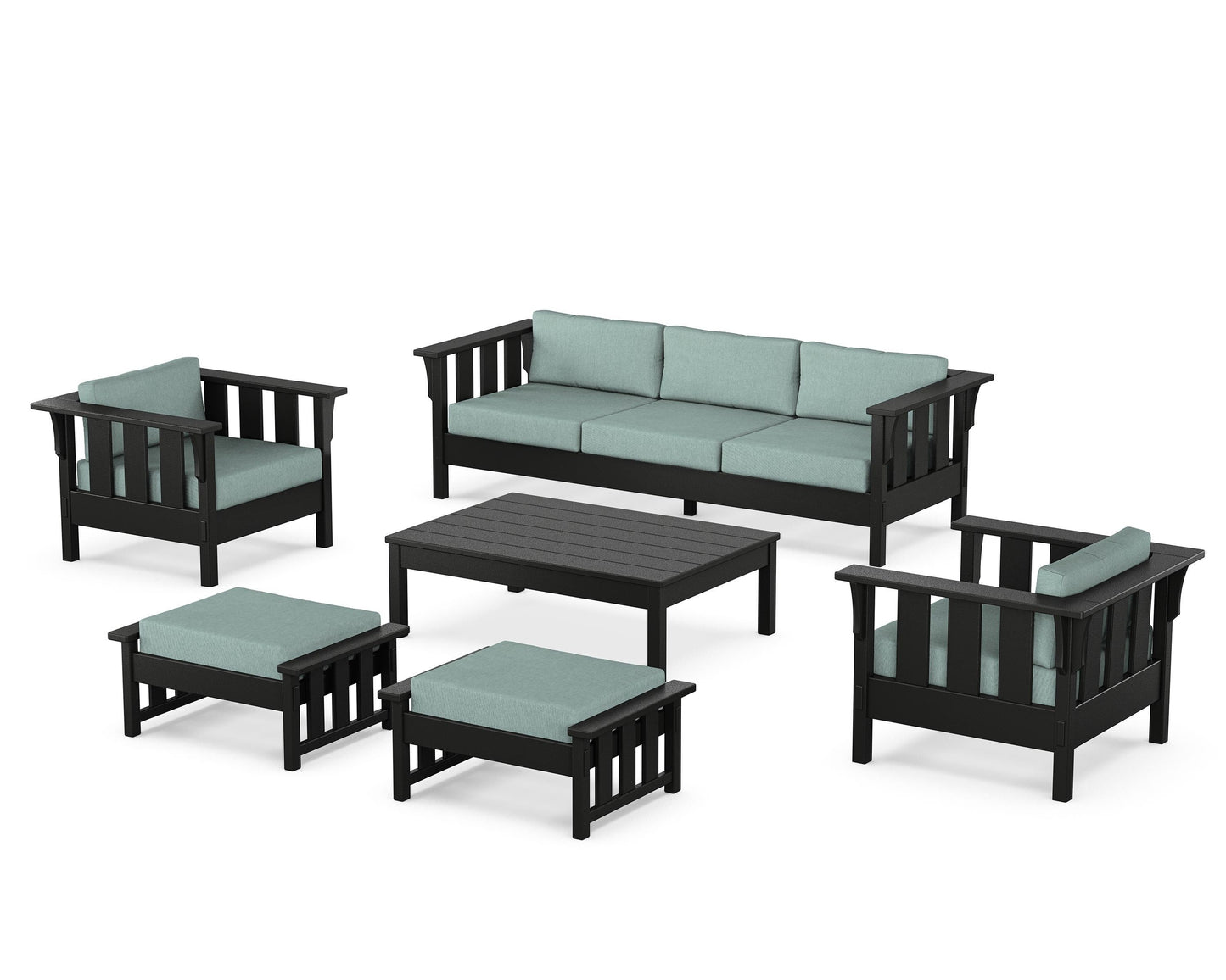Acadia 6-Piece Lounge Sofa Set