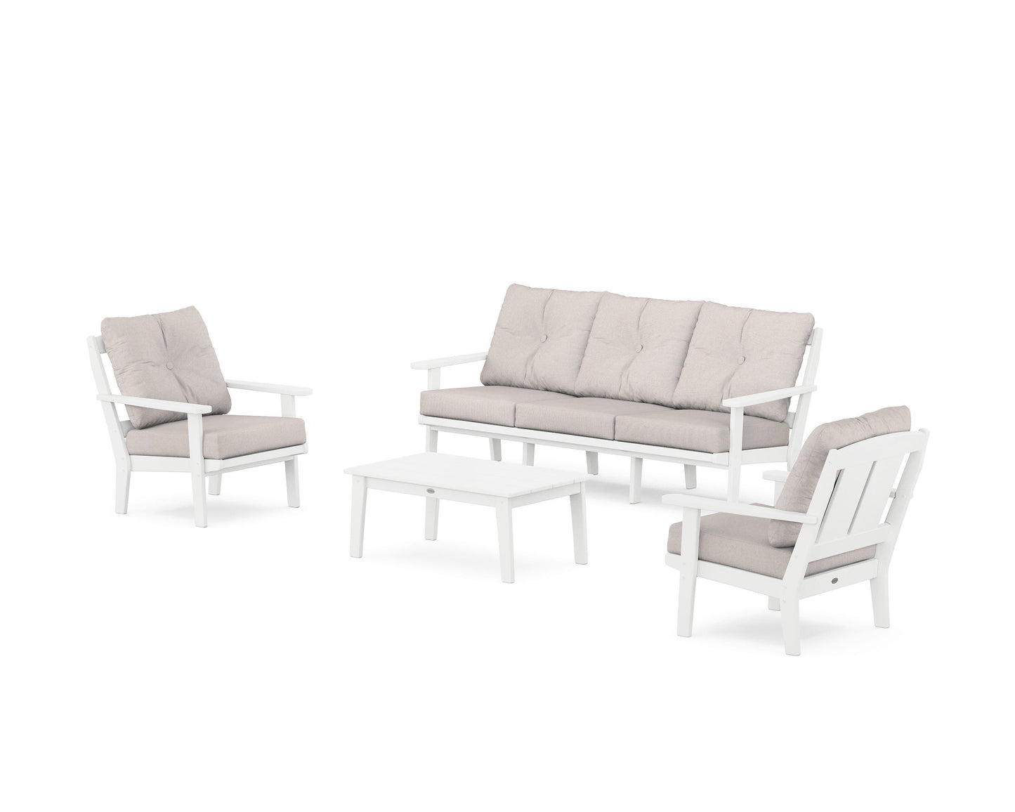 Mission 4-Piece Deep Seating Set with Sofa