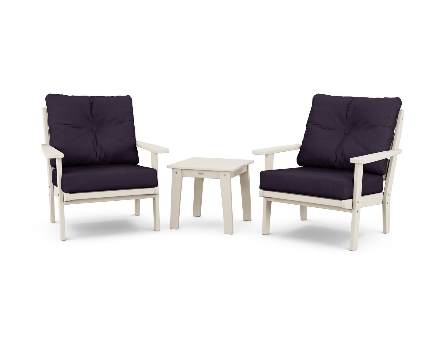 Lakeside 3-Piece Deep Seating Chair Set
