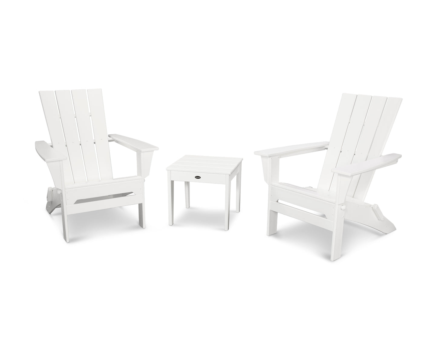 Quattro Folding Chair 3-Piece Adirondack Set