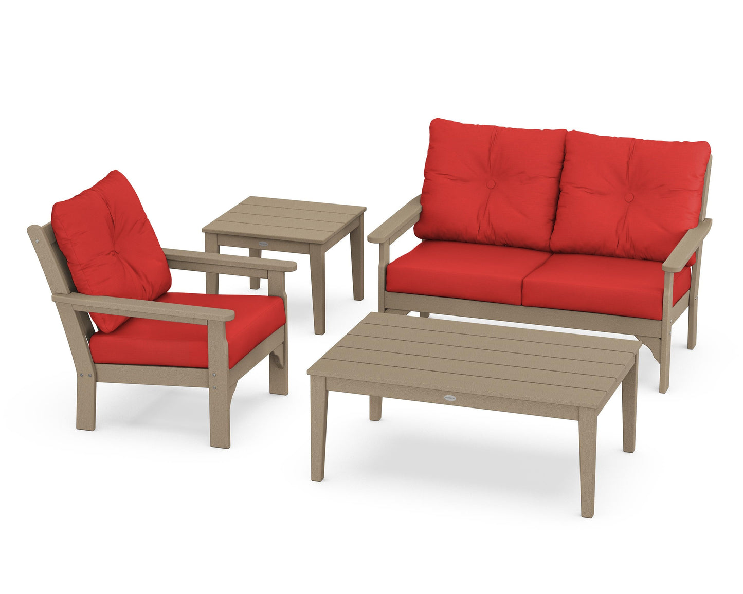 Vineyard 4-Piece Deep Seating Set