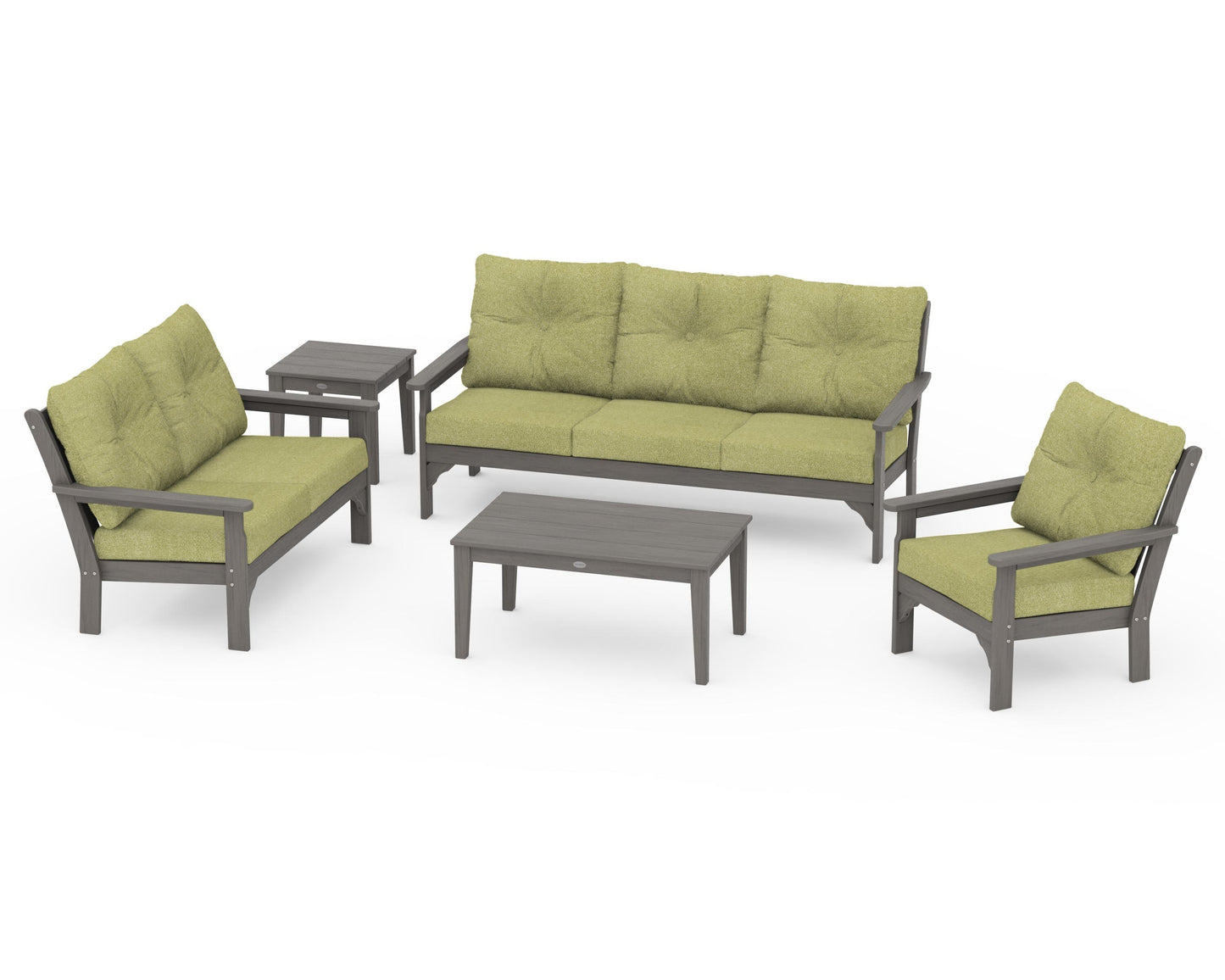 Vineyard 5 Piece Deep Seating Set
