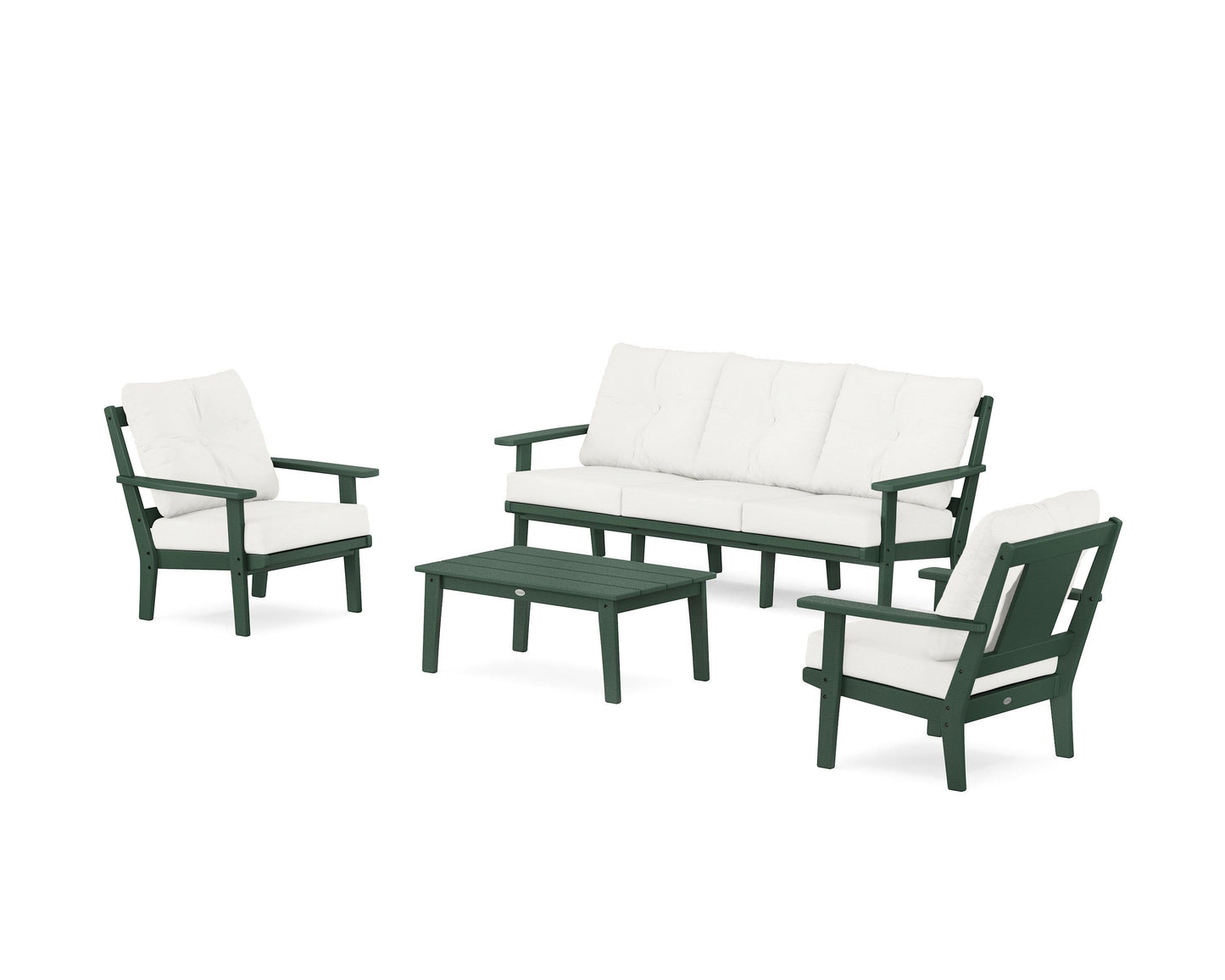 Prairie 4-Piece Deep Seating Set with Sofa