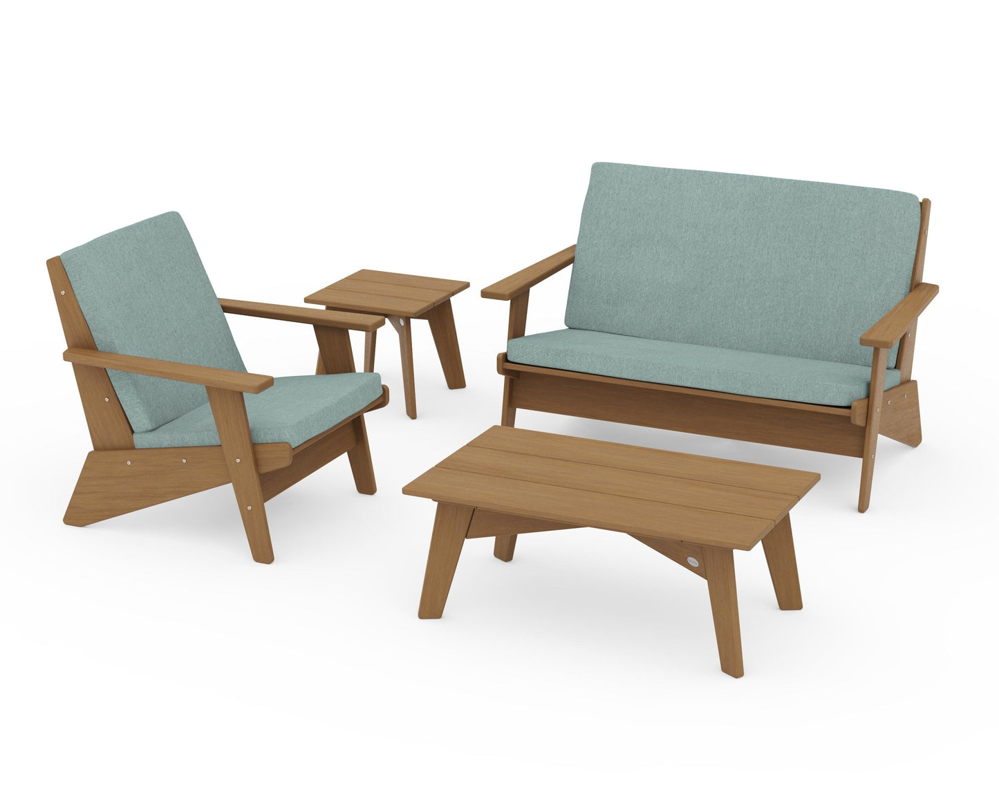 Riviera Modern Lounge 4-Piece Set