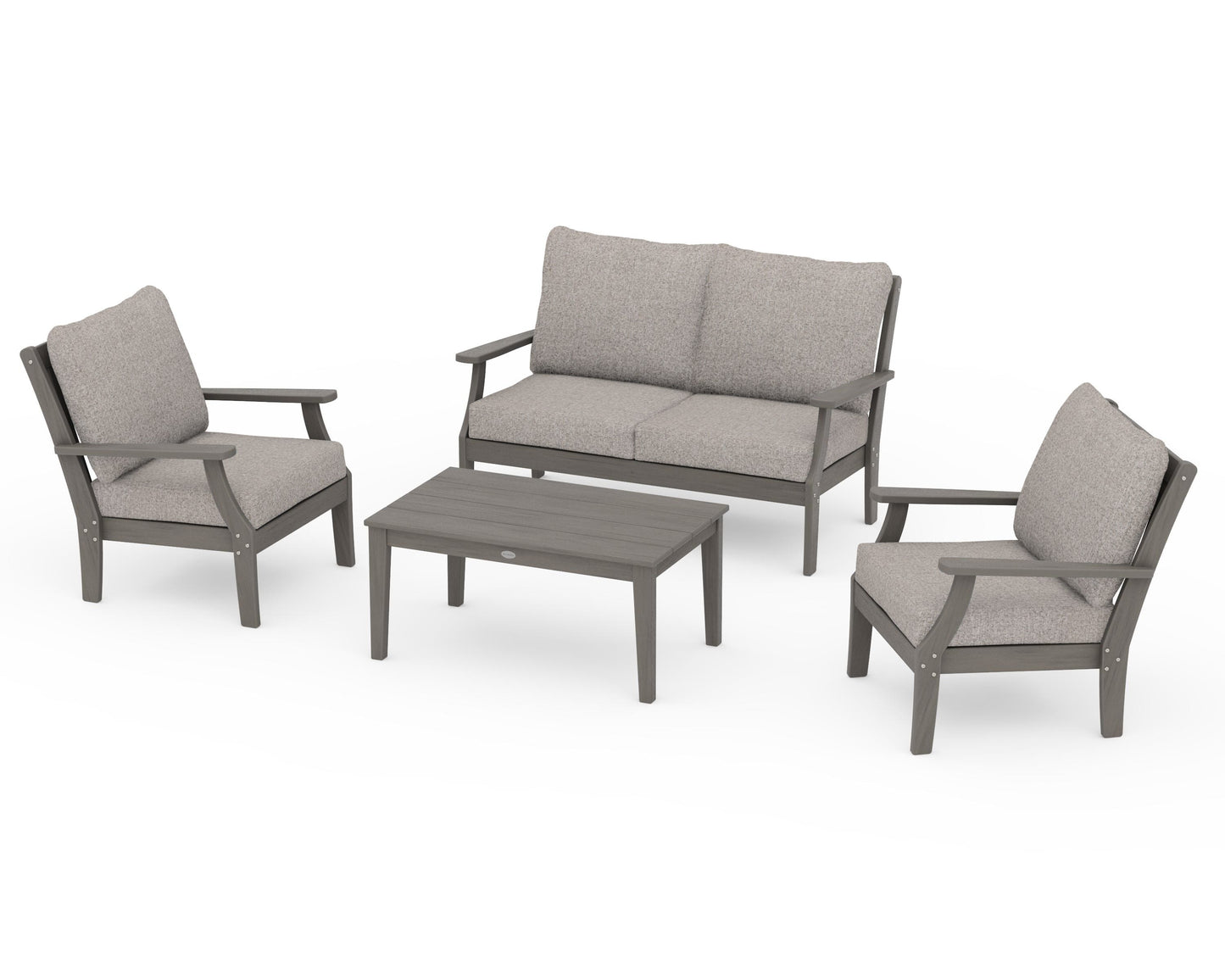 Braxton 4-Piece Deep Seating Chair Set