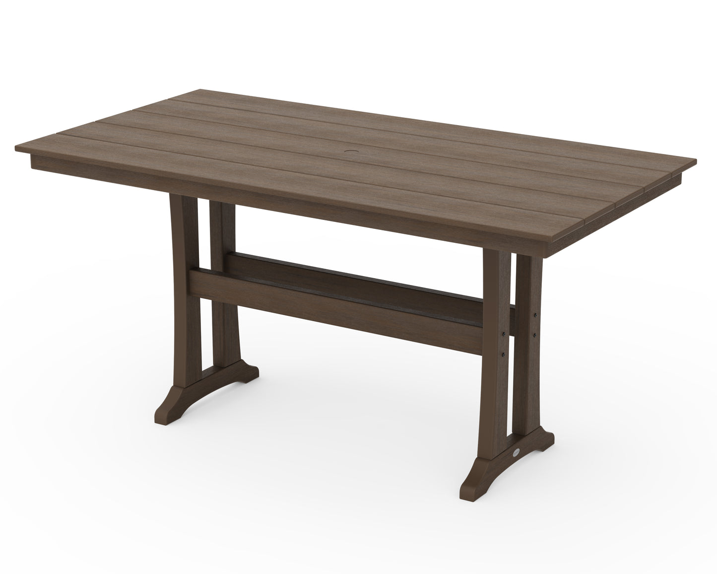 Farmhouse Trestle 37" x 72" Counter Table
