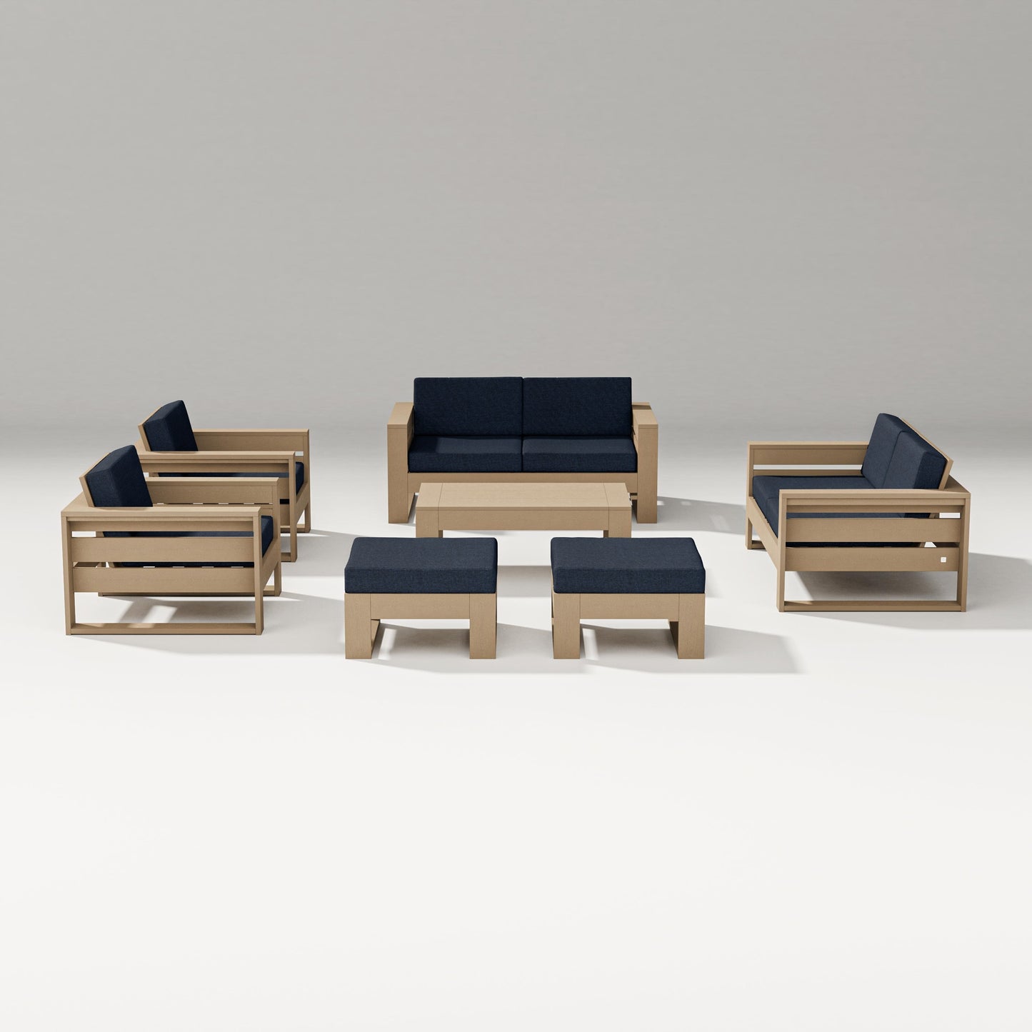 Latitude 7-Piece Lounge Loveseat Set