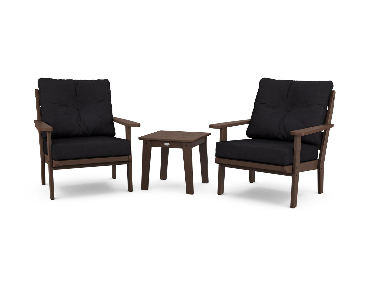 Lakeside 3-Piece Deep Seating Chair Set