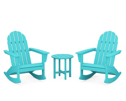Vineyard 3-Piece Adirondack Rocking Chair Set